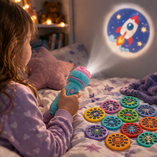 Lumelio – Magiczna Latarka z Projektorem